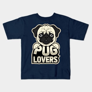 Pug Lover Tshirt Kids T-Shirt